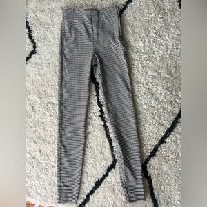 Zara plaid legging pants
